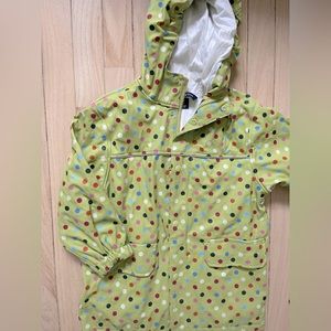 Lands End rain coat girls 4T